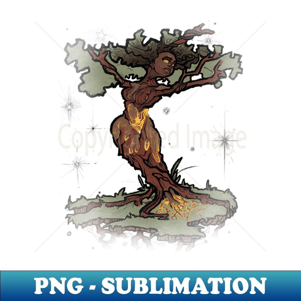 Female Tree of Life (Color) - Exclusive PNG Sublimation Download