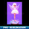 Cute fairy standing on easter egg - Decorative Sublimation PNG File