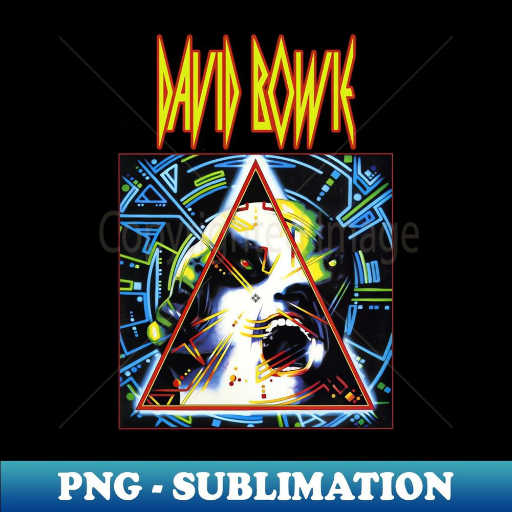 Hysteria -david bowie - Sublimation-Ready PNG File