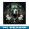 Emerald Pit Bull - Trendy Sublimation Digital Download