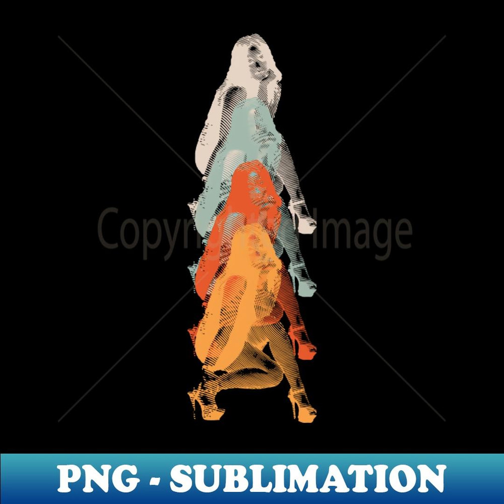 Girl Wearing High Heels - Professional Sublimation Digital Download