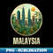 Malaysia - Instant PNG Sublimation Download