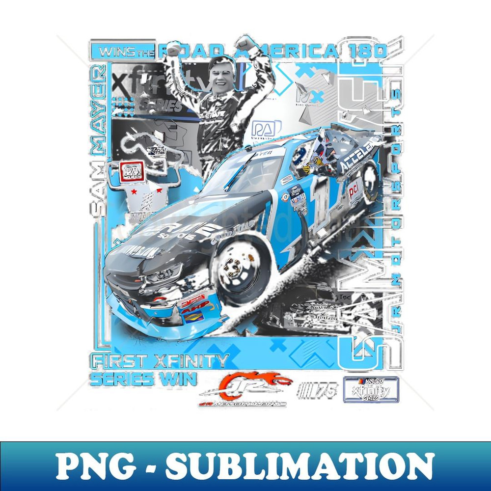 Sam Mayer First Win - Signature Sublimation PNG File