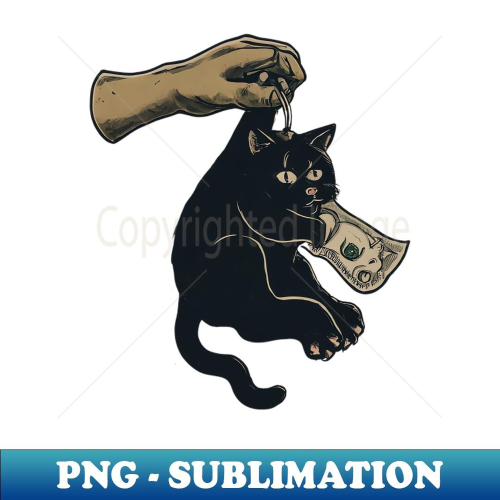CatsMoney - Modern Sublimation PNG File