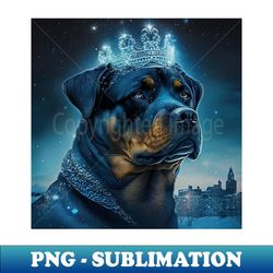 winter queen rottweiler 1 - digital sublimation download file