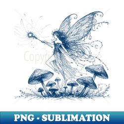 magic mushroom, shroom mushroom, mushroom fairy, mushroom psychedelic - png transparent sublimation design
