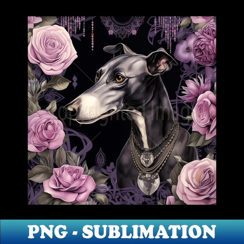 Greyhound Pattern - Aesthetic Sublimation Digital File