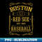 Vintage Red Sox American Baseball - Special Edition Sublimation PNG File