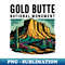 Nevada's Beauty Gold Butte National Monument - Sublimation-Ready PNG File