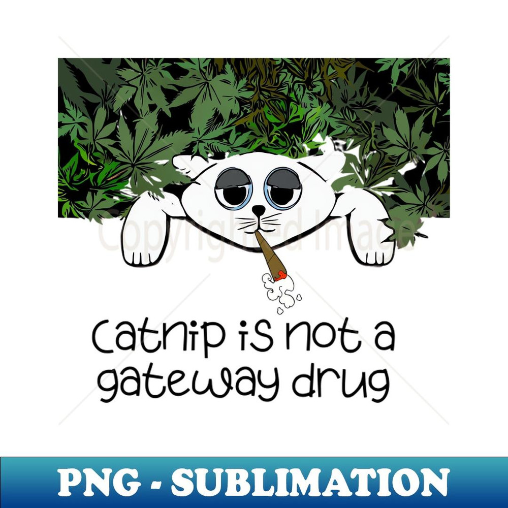 Cat Weed - Exclusive PNG Sublimation Download