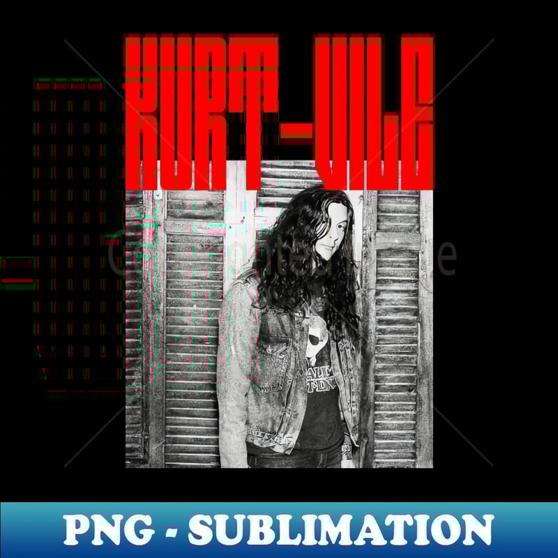 Kurt Vile -- Aesthetic Fan Art Design - Aesthetic Sublimation Digital File
