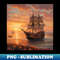 The Mayflower Sailing Ship - Creative Sublimation PNG Download