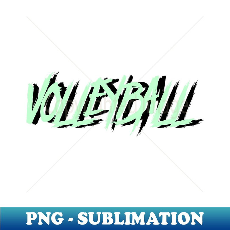 Volleyball 1 - Unique Sublimation PNG Download