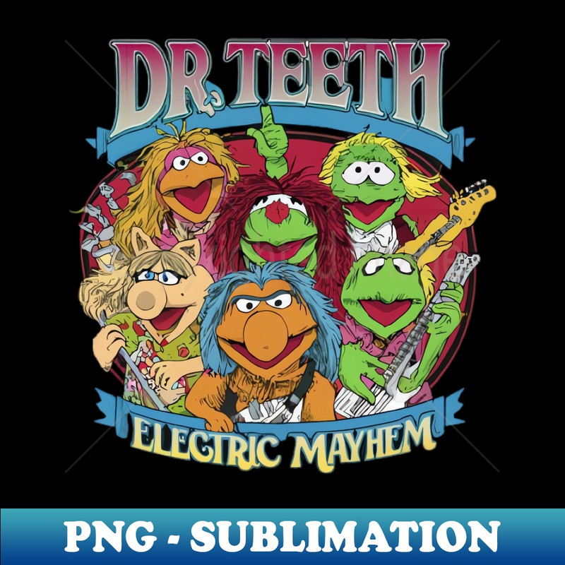 Dr Teeth and Electric Mayhem - Exclusive Sublimation Digital File