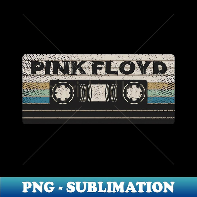 Pink Floyd Mix Tape - Instant Sublimation Digital Download