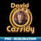 Star Tribute David Cassidy - PNG Transparent Sublimation Design