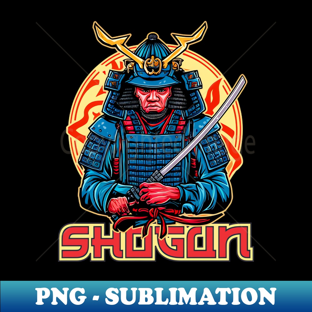 SHOGUN JAPAN SAMURAI ARMY T-Shirt - Unique Sublimation PNG Download