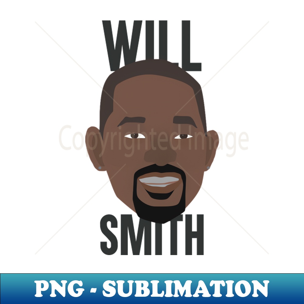 Will Smith Head 1 - Signature Sublimation PNG File