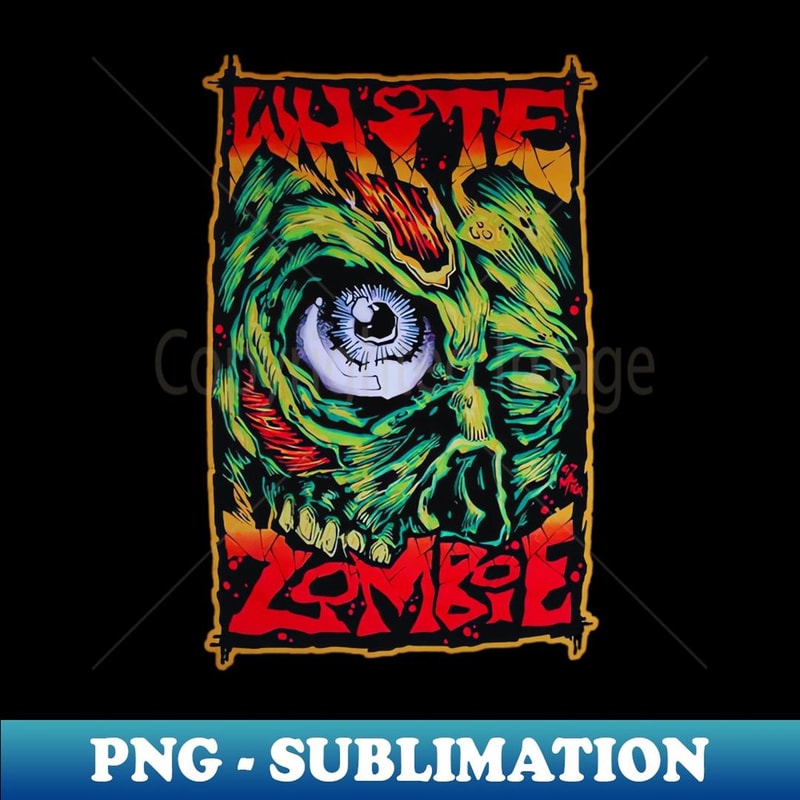 White Zombie Band news 1 - Special Edition Sublimation PNG File