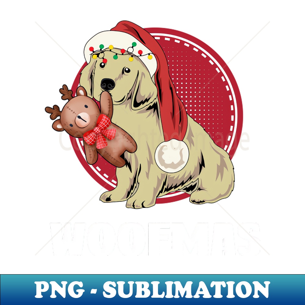 Merry Woofmas, Woofmas - Digital Sublimation Download File