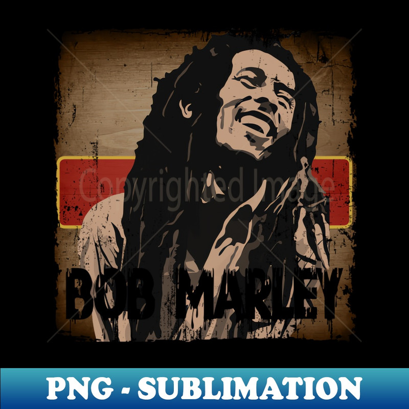 the bob marley - cool - PNG Transparent Digital Download File for Sublimation