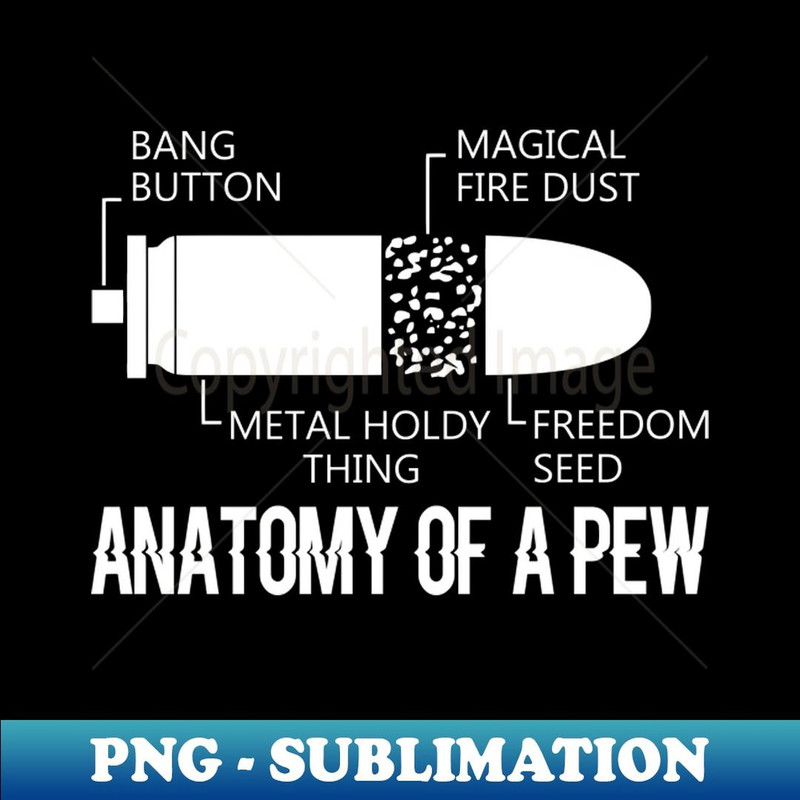 Gaming Pew Pew Bullet 9mm Shape - Exclusive Sublimation Digital File