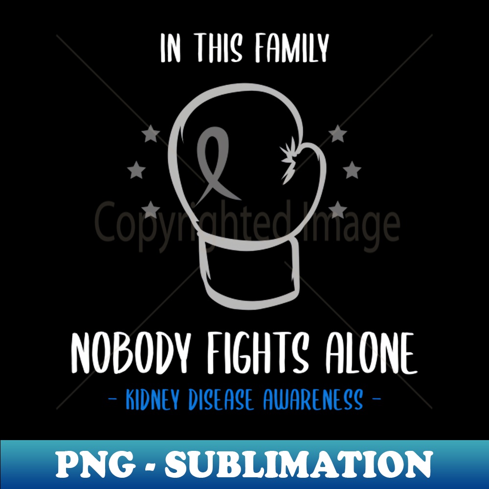 Kidney Disease Awareness - Modern Sublimation PNG File