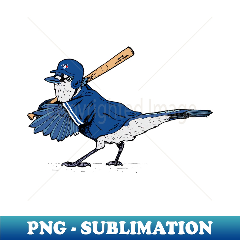 Toronto Blue Jay Baseball - Vintage Sublimation PNG Download