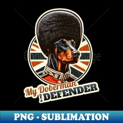 kings queens guard doberman - digital sublimation download file