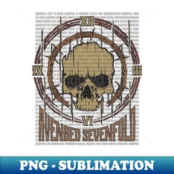 avenged sevenfold vintage skull - aesthetic sublimation digital file