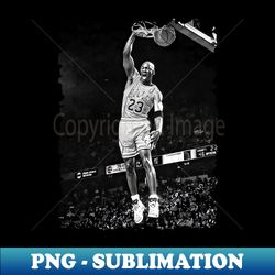 michael jordan dunks - png transparent sublimation design