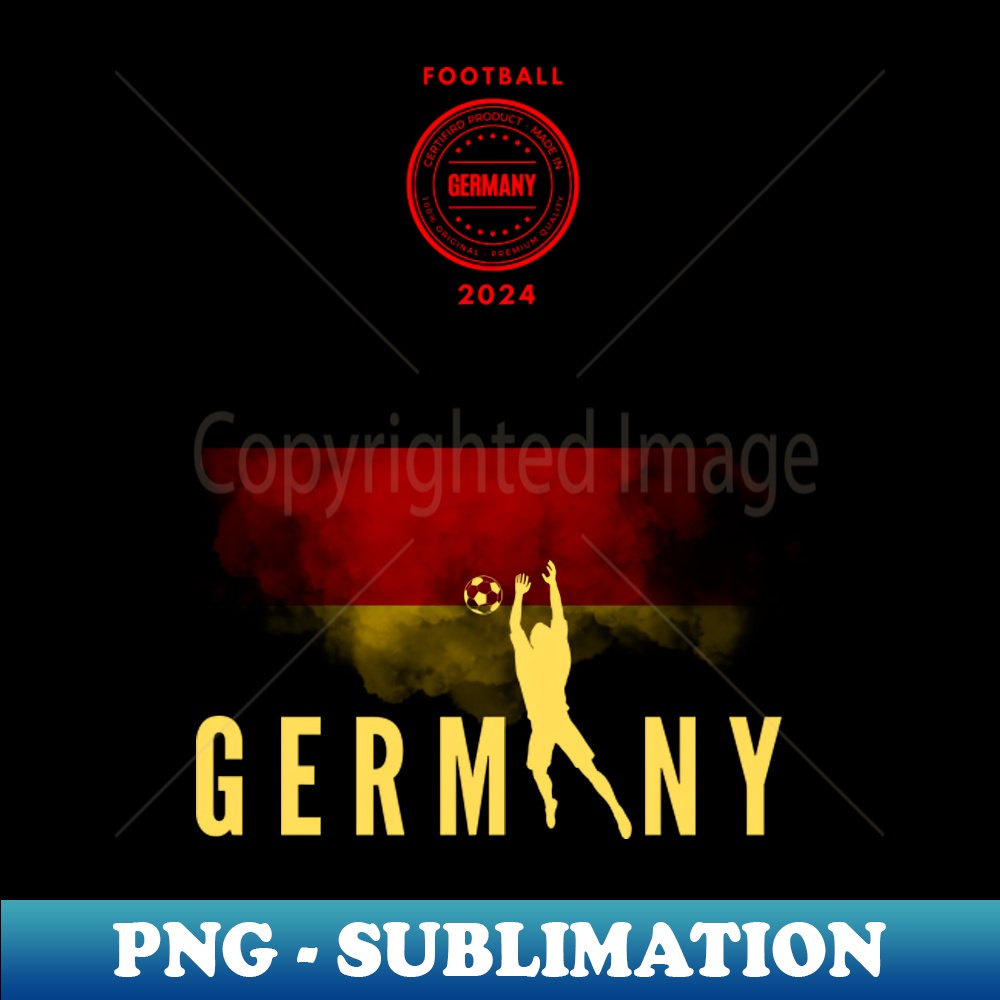 Germany Soccer - Vintage Sublimation PNG Download