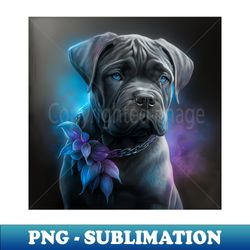 cane corso puppy portrait - aesthetic sublimation digital file