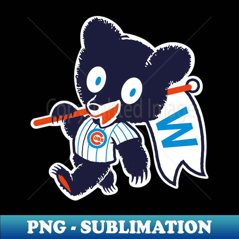 Cubs Win Flag - Professional Sublimation Digital Download