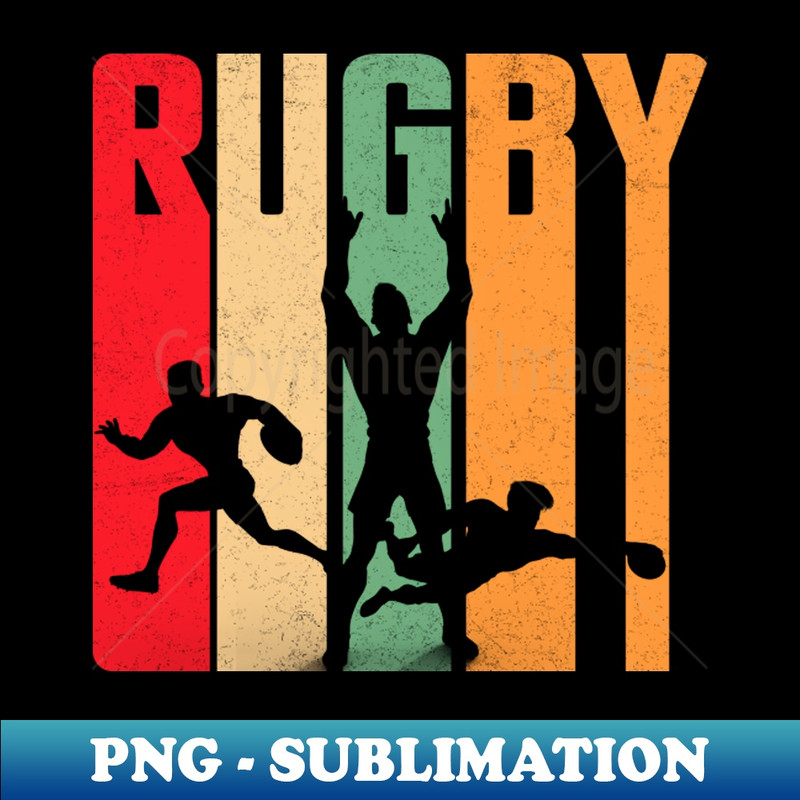 rugby - Aesthetic Sublimation Digital File