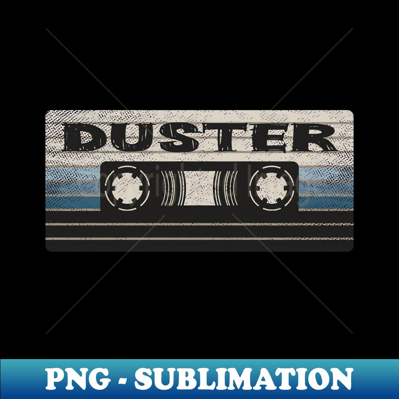 Duster Mix Tape - Stylish Sublimation Digital Download