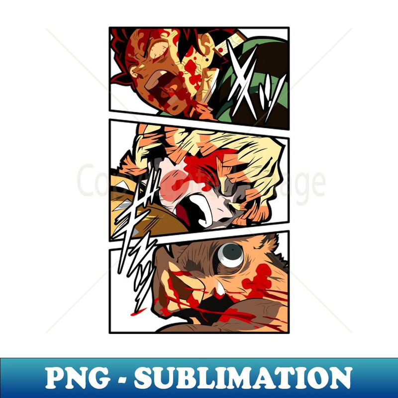 DEMON SLAYER - THE FIGHT - Exclusive Sublimation Digital File