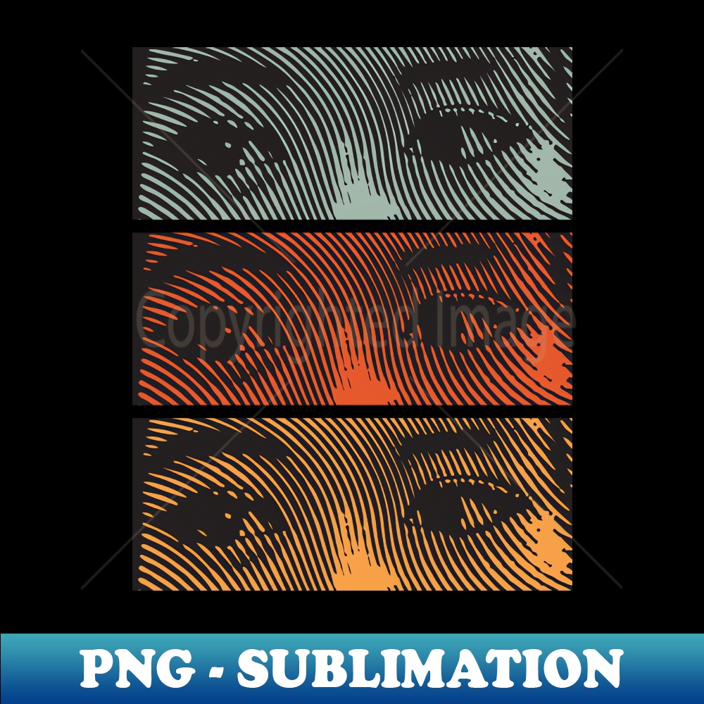 Aestethic Eyes Vintage Style - Vintage Sublimation PNG Download