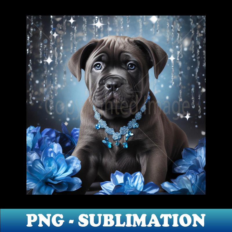 Cane Corso Puppy - PNG Transparent Sublimation File