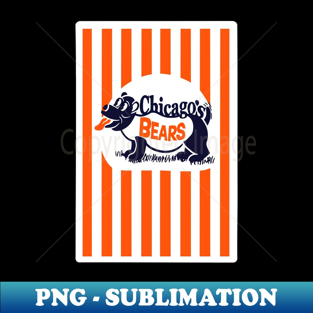Chicago's Bears (Portillo's) - Sublimation-Ready PNG File