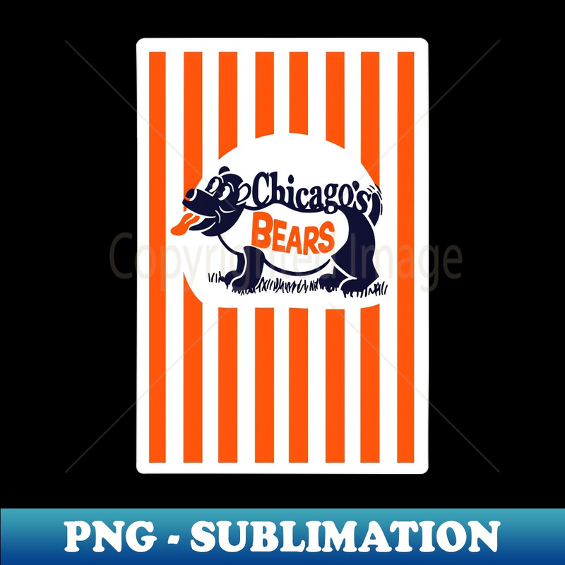 Chicago's Bears (Portillo's) - Sublimation-Ready PNG File