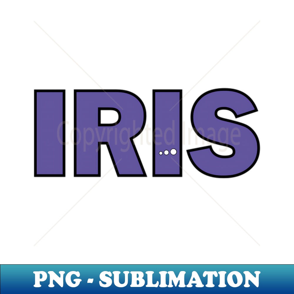 Iris - PNG Transparent Sublimation File