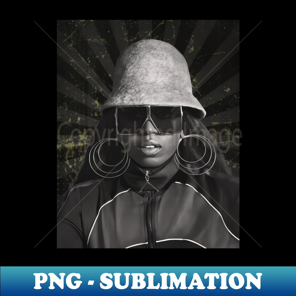 Missy Elliott - PNG Transparent Sublimation Design