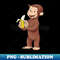 Curious George New - PNG Transparent Sublimation Design