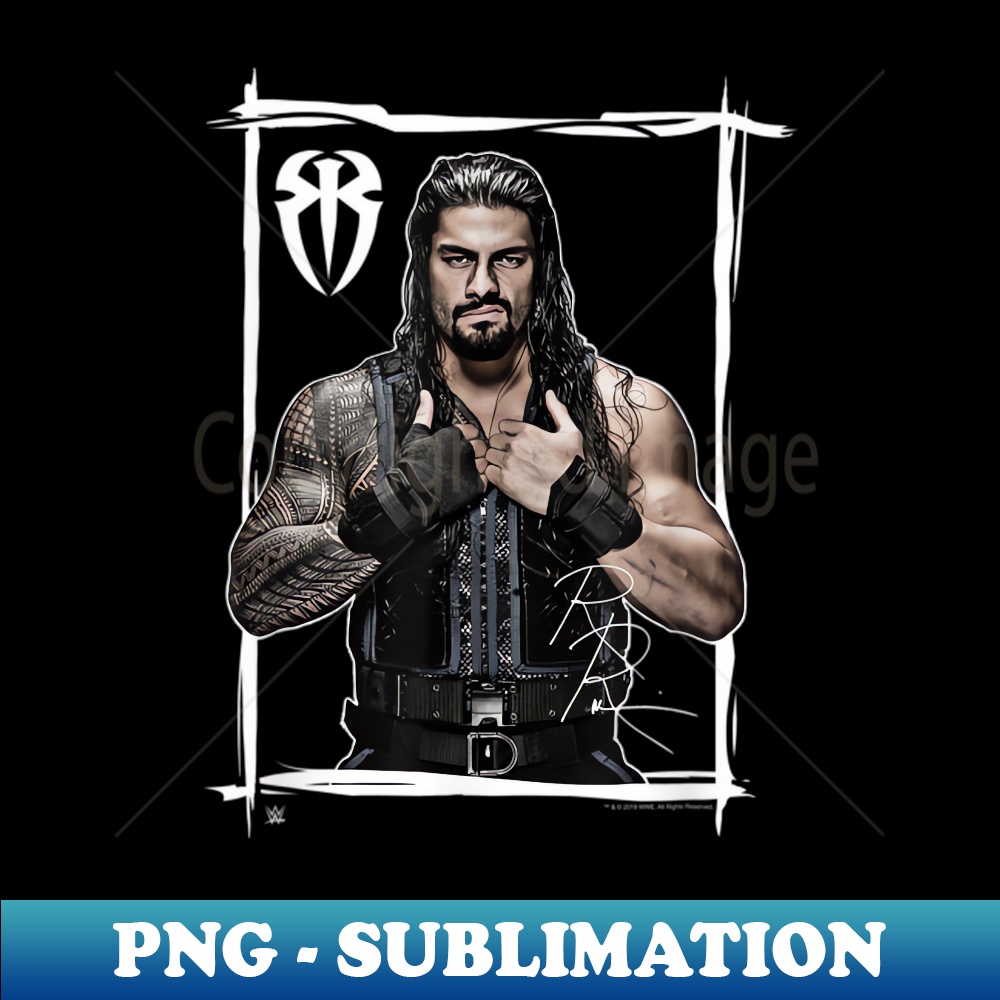 Roman Reigns Pose - Trendy Sublimation Digital Download