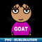 goat - Signature Sublimation PNG File