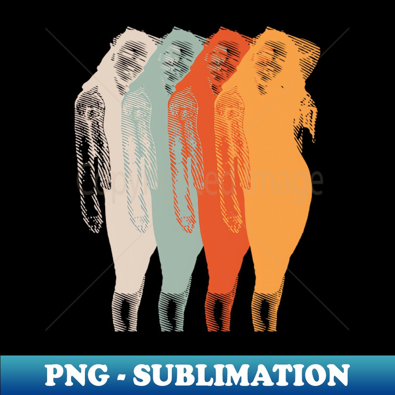 Denim Jacket Girl - Unique Sublimation PNG Download