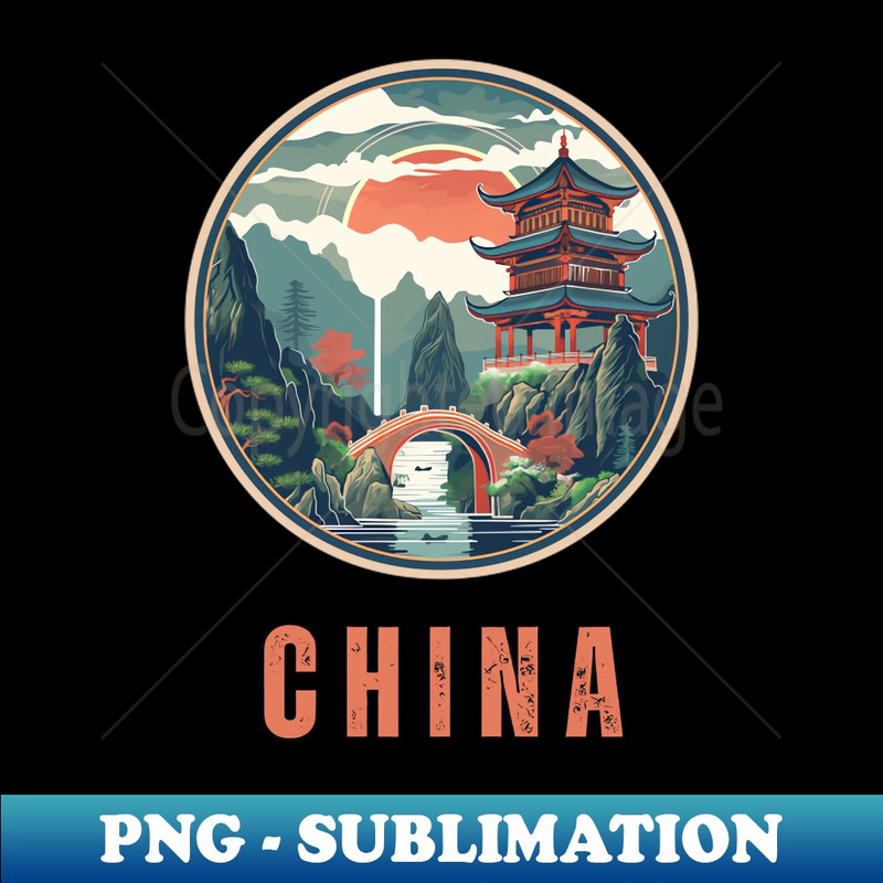 China - Artistic Sublimation Digital File