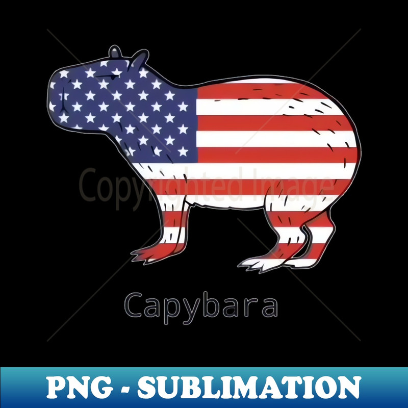 Capybara - PNG Transparent Sublimation File