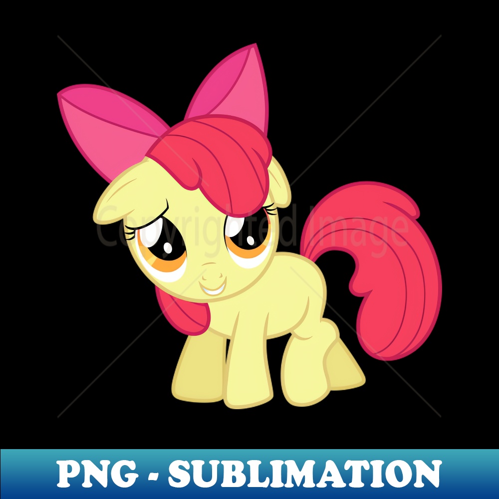 Shy Apple Bloom - PNG Sublimation Digital Download